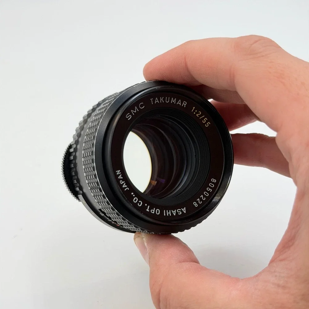 Asahi SMC Takumar 55mm f2 M42 Screw Mount Vintage Prime Lens Japan 8050228